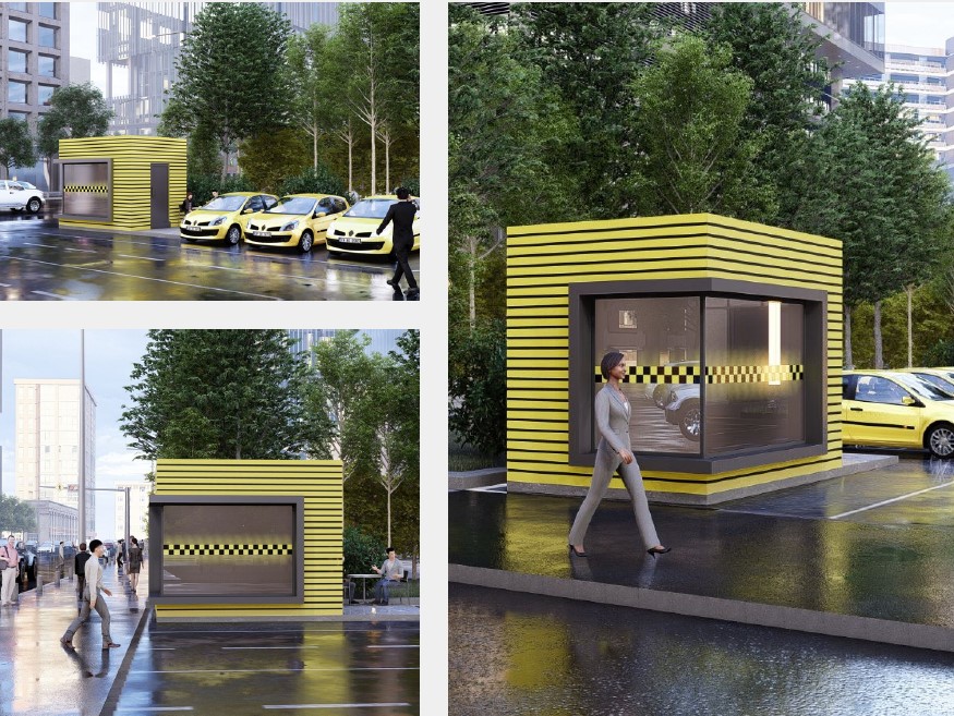 Kioks Taksi Durağı